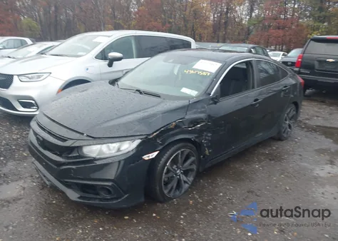 2020 Honda Civic Sport from USA, damaged, VIN 2HGFC2F85LH501042